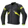 Alpinestars GP Plus R V3 Rideknit Leather Jacket Black, Yellow