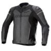 ALPINESTARS GP FORCE AIRFLOW LEATHER JACKET BLACK
