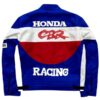 CBR Motorcycle Leather Jacket In Cowhide - Image 2