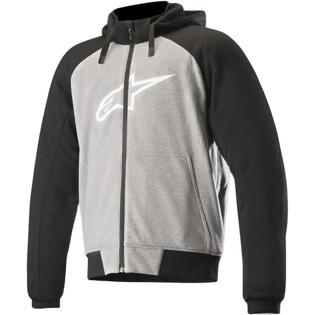 ALPINESTARS CHROME SPORT HOODIE BLACK, GREY ALPINESTARS CHROME SPORT HOODIE BLACK, GREY