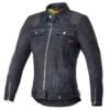 Alpinestars X Diesel As-Dsl Sakura Denim Women’s Jacket Rinse Blue, Black
