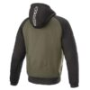 ALPINESTARS CHROME SPORT HOODIE BLACK, FOREST
