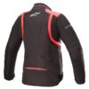 Alpinestars Stella T-Kira V2 Waterproof Jacket Black, Coral - Image 2