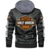 Harley Davidson Men’s Faux Leather Jacket - Image 2