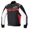 Alpinestars Monza Sport Jacket Black, Bright Red, White
