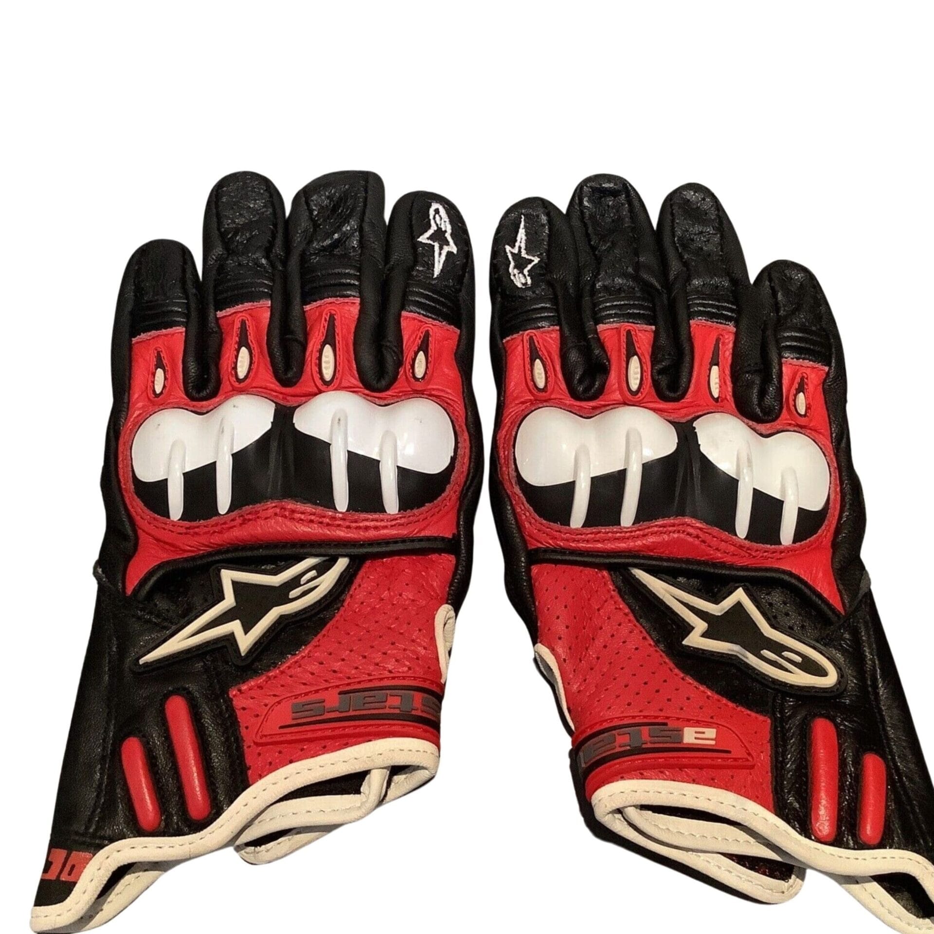 ALPINESTARS-MOTORCYCLE-GLOVES-OCTANE-S-MOTO-MOTORBIKE-RACE-TRACK-SPORTS Alpinestars Motorcycle Gloves Octane S-Moto Motorbike Race Track Sports - Image 1