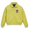Icon Limeaide Avirex Bomber Leather Jacket - Image 2