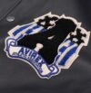 American Avirex Varsity Black & White Leather Jacket - Image 5