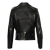 Men’s Stylish Black Leather Jacket - Image 2