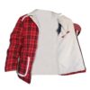 Checked- Red Leather Jacket - Image 3