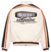 City Racer Avirex Bomber Leather Jacket - Image 2