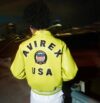Icon Limeaide Avirex Bomber Leather Jacket - Image 3