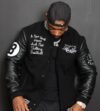 Essential Hustler’s 8 Ball Varsity Jacket - Image 2