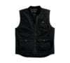 Harley-Davidson Men's Forever Harley Canvas Vest - Black Beauty