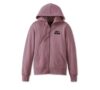 Harley-Davidson Women's Special Bar and Shield Zip Front Hoodie - Grape Shake Heather