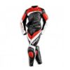Red & Black Pattern Women Motorbike Suits