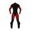 Red & Black Women Motorbike Suits