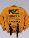 Techwear Orange Jacket - Image 2