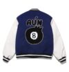 Timcomix 8 Ball Varsity Jacket Navy - Image 5