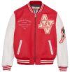 Wildcat Varsity Avirex Leather Bomber Jacket