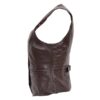 Women’s Leather Classic Buttoned Waistcoat Rita Brown - Image 6