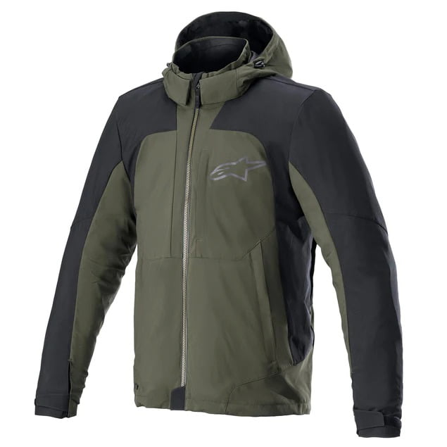 alpinestars-stratos-v2-drystar-jacket-forest-blacka Alpinestars Stratos V2 Drystar Jacket Forest Black - Image 1