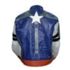 Captain America Blue Leather Jacket - Image 3