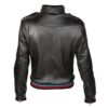 Men Black Leather Jacket - Image 2