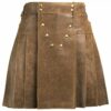Vintage Leather Kilt for Men's