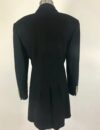 Singer Selena Quintanilla Embroidered Black Long Coat - Image 4