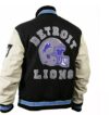 Beverly Hills Cop Axel Foley Detroit Lions Letterman Biker Jacket