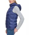Women's Packable Hooded Puffer Vest - Image 3