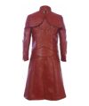 Mens Devil May Cry Dante Cosplay Costume Video Gaming Full Length Leather Trench Coat - Image 2
