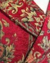 Devil Fashion Mens Vest Waistcoat Red Gold Damask Gothic Steampunk Aristocrat - Image 4