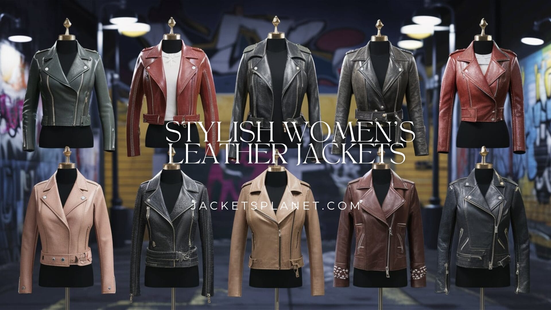 Stylish Women's Leather Jackets for Winter Warmth