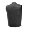 Downside Perforated Biker Vest Ride in Comfort & Style - Image 2