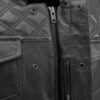 Downside Perforated Biker Vest Ride in Comfort & Style - Image 4