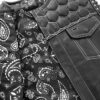 Hornet Leather Club Vest for Men Classic Biker Style - Image 2