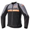 Alpinestars Smx Air Jacket Black, Dark Grey, Orange Fluo