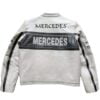 Mercedes Benz Racing Leather Jacket Rare Streetwear - Image 2