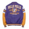 Pelle Pelle Arches Purple & Yellow Leather Jacket - Image 2