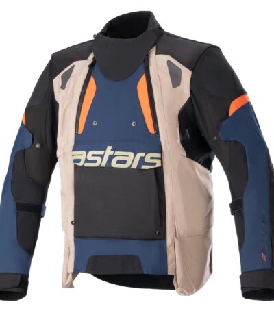 Alpinestars Halo Drystar Jacket Dark Blue, Dark Khaki