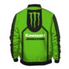 Kawasaki Biker Bomber Jacket Stylish and Functional Riding Gear - Image 2