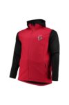 NFL Atlanta Falcons Red and Black Men Hooded Jacket - Image 2