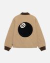 Stussy 8 Ball Brown Quilted Liner Jacket - Image 2