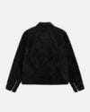 Stussy 8 Ball Suede Bing Jacket Black