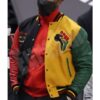 Donovan Mitchell HBCU Pride Letterman Jacket - Image 4