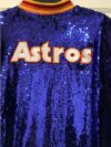 Houston Astros Sequin Blue Jacket - Image 2