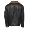 Carters Ginger Brown Biker Shearling Jacket - Image 2