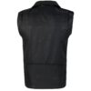 DEFY Men's Sleeveless Biker Style Classic Vest Belted Punk Genuine Leather Vest - Image 2